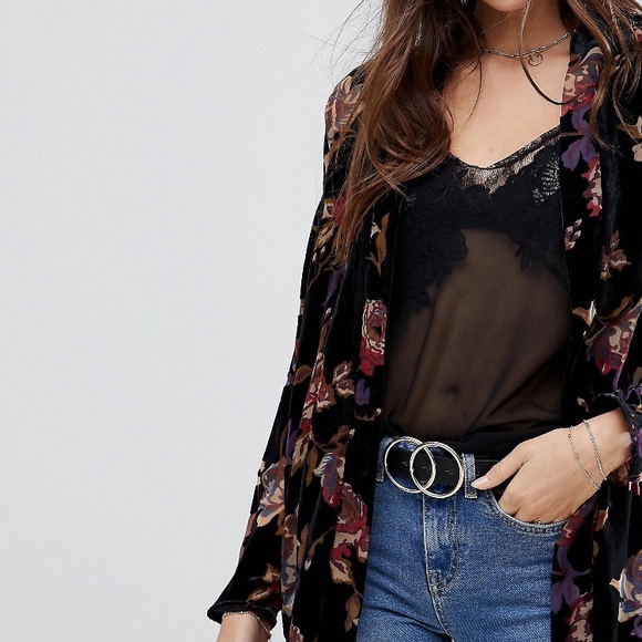 ASOS Bold Floral Duster - Picture 3 of 6